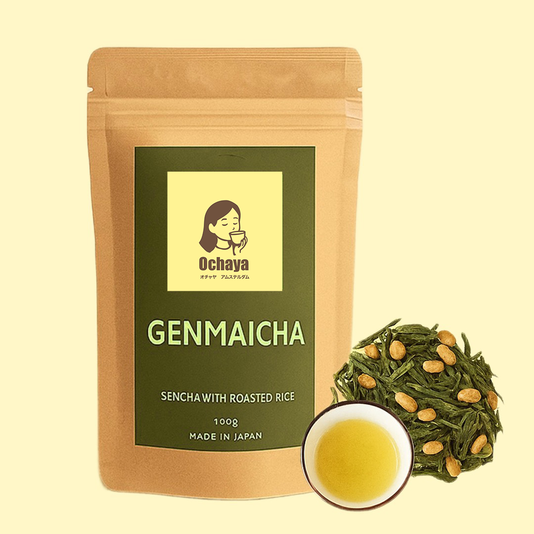 Genmaicha 玄米茶 (Green Tea with Brown Rice)