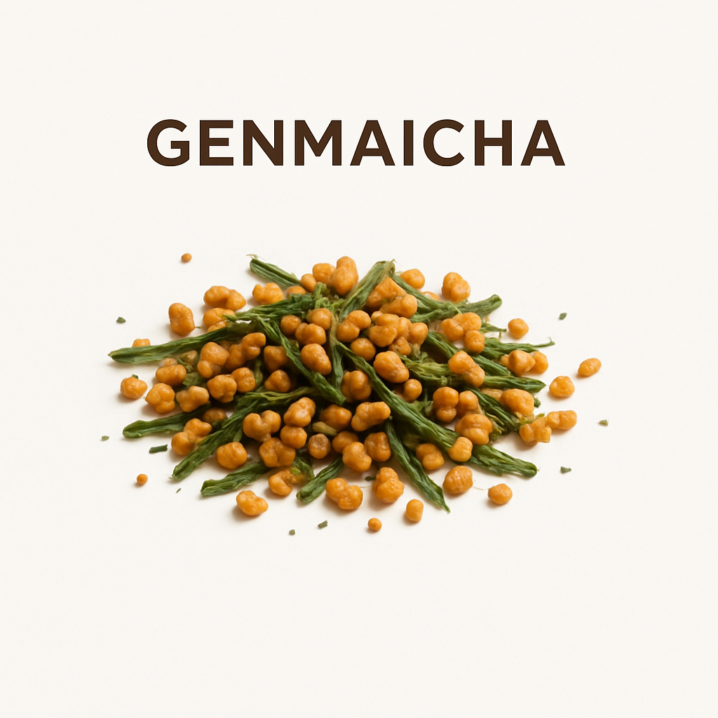 Genmaicha 玄米茶 (Green Tea with Brown Rice)